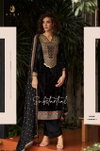 Qealiz By Aiqa Viscose Velvet Handwork Designer Salwar Kameez Wholesale In India